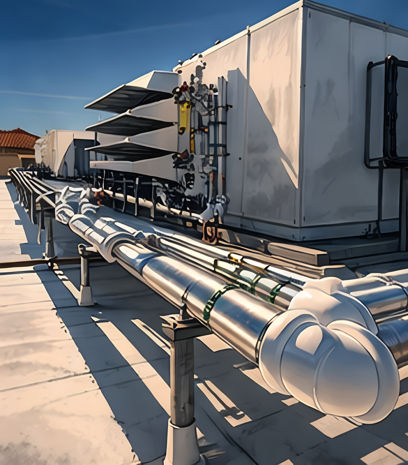 Rooftop commercial HVAC representing critical-site coverage